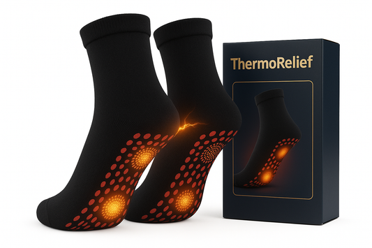 Șosetă de compresie ThermoRelief™ [Promoție 2 perechi la preț de 1]